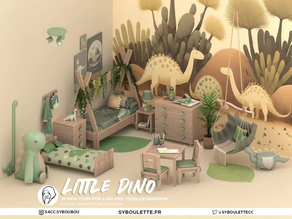 Детская комната Little Dino